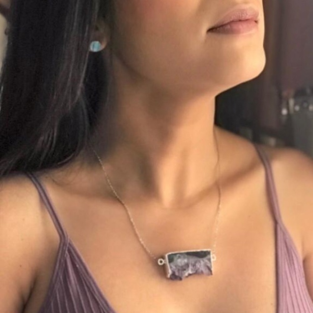 AMETHYST NECKLACE CHAKRA BALANCING